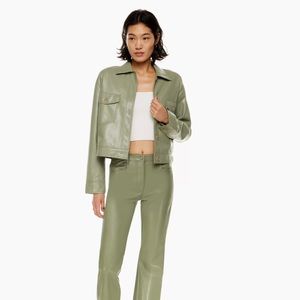 NWT ARITZIA Autumn Shirt Jacket in bitter sage size medium